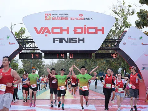 Giải Marathon Quốc tế TP.HCM Techcombank lần 5 thu hút 12.000 vận động viên đến từ 64 quốc gia