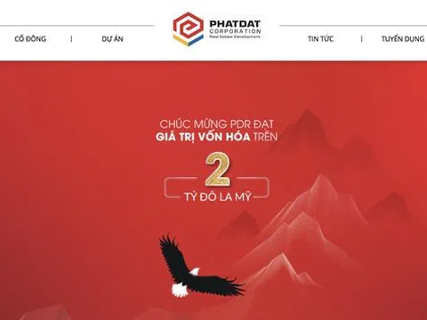 Phát Đạt (mã PDR): Loay hoay tìm vốn để làm dự án, bị Cục thuế TP.HCM xử phạt
