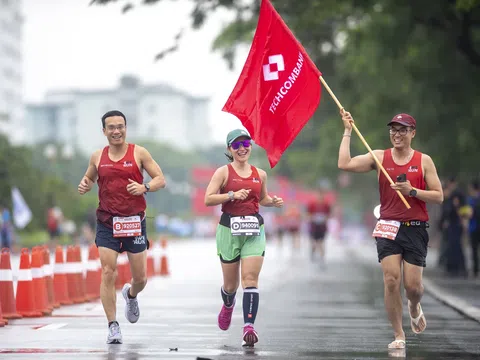 Giải marathon quốc tế Hà Nội Techcombank: Hành trình tinh thần thể thao kiên định, mạnh mẽ