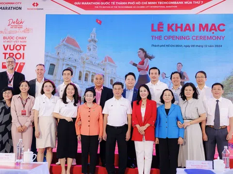 Khai mạc giải Marathon quốc tế Thành phố Hồ Chí Minh Techcombank lần thứ 7: Số lượng vận động viên tham gia kỷ lục và nhiều hoạt động bên lề sôi động, hấp dẫn