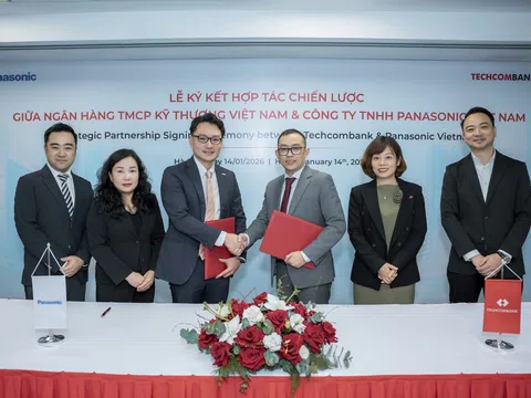 Ngân hàng Techcombank và Panasonic Việt Nam ký kết thỏa thuận hợp tác